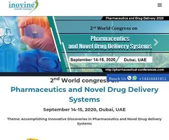 Pharmaceutical-Conferences.com(2nd world Pharma and Drug Delivery Conference 2020) Screenshot