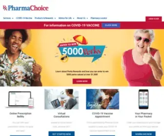 Pharmachoice.com(PharmaChoice Pharmacies) Screenshot