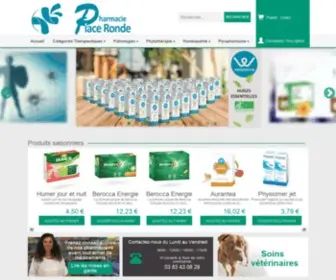 Pharmacie-Place-Ronde.fr(Pharmacie en ligne) Screenshot