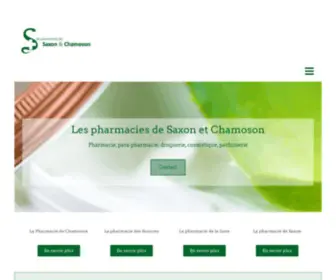 Pharmacie-Saxon-Chamoson.ch(Diététique) Screenshot