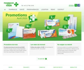 Pharmaciedelatour.ch(Pharmacie de la Tour au Grand) Screenshot