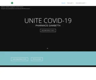Pharmaciegambetta.ch(VACCINATION ET TESTS COVID) Screenshot