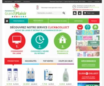 Pharmaciegrandplaisir.fr(Pharmacie et Parapharmacie Auchan Plaisir) Screenshot