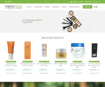 Pharmaciemelouki.com(Vente en ligne des produits parapharmaceutiques) Screenshot