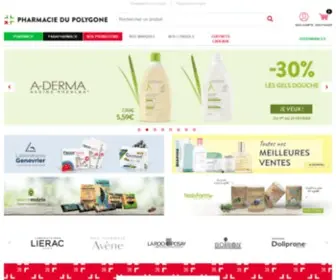 Pharmaciepolygone.com(Pharmacie en ligne) Screenshot