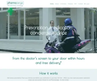 Pharmacierge.com(The Pharmacy Concierge) Screenshot