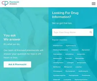 Pharmacistanswers.com(Swell by Walrus Health) Screenshot