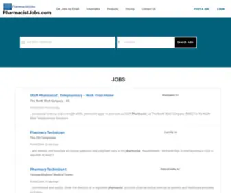 Pharmacistjobs.com(Pharmacist JOBS) Screenshot