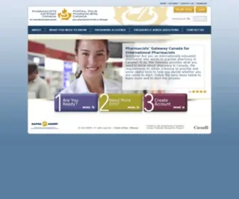 Pharmacistsgatewaycanada.ca(Pharmacistsgatewaycanada) Screenshot