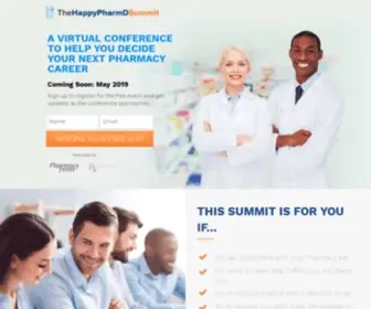 Pharmacistsummit.com(TheHappyPharmD Summit) Screenshot