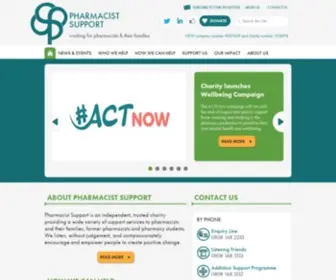 Pharmacistsupport.org(Pharmacist Support) Screenshot