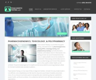 Pharmacogenetictesting.com(Pharmacogenomics Testing) Screenshot