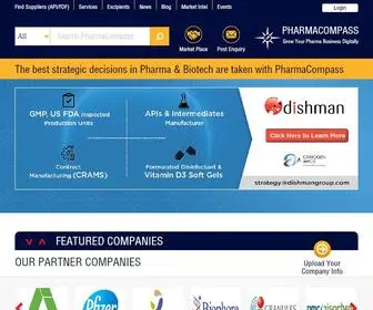 Pharmacompass.com(Grow Your Pharma Business Digitally) Screenshot