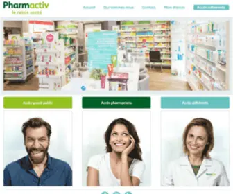 Pharmactiv.com(PHARMACTIV) Screenshot