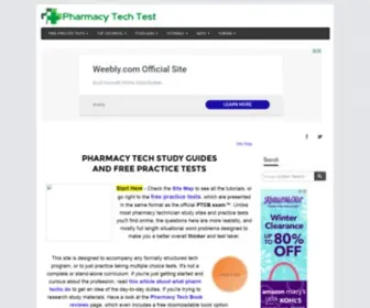 Pharmacy-Tech-Test.com(Pharmacy Tech Study Site and free practice tests) Screenshot