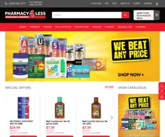 Pharmacy4Less.com.au(Discount Chemist) Screenshot