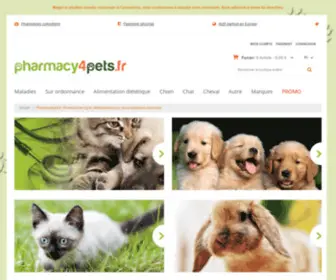 Pharmacy4Pets.fr(Pharmacie en ligne) Screenshot