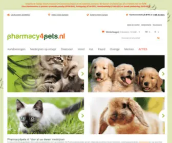 Pharmacy4Pets.nl(Online (dieren)apotheek) Screenshot