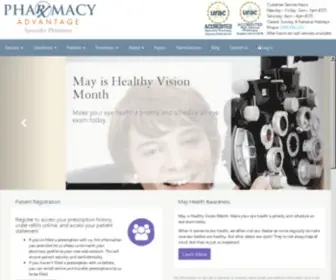 Pharmacyadvantagerx.com(Michigan Specialty Pharmacy) Screenshot