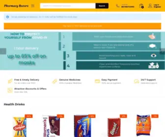 Pharmacybazars.com(Pharmacy Bazars) Screenshot