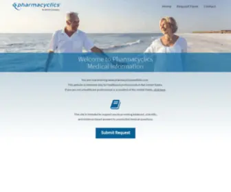 Pharmacyclicsmedinfo.com(This website) Screenshot