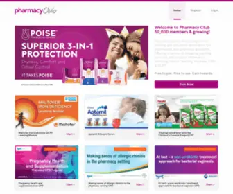 Pharmacyclub.com.au(Pharmacy Club) Screenshot