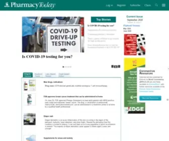 Pharmacytoday.org(April 2024) Screenshot