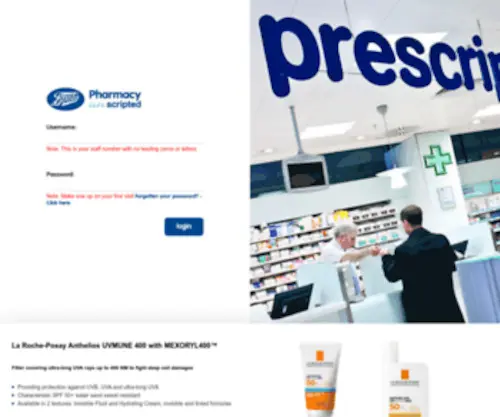 Pharmacyunscripted.co.uk(Boots Pharmacy) Screenshot
