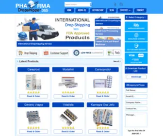 Pharmadropshipper365.com(Pharmaceutical Wholesaler and Distributors) Screenshot