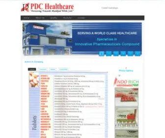 Pharmadrugsindia.com(Pharma Drugs & Chemicals) Screenshot