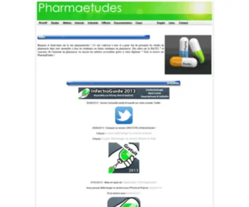 Pharmaetudes.com(Pharmaetudes) Screenshot