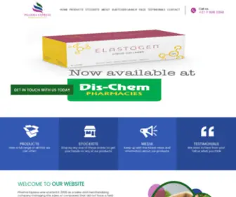 Pharmaexpress.co.za(Pharma Express are suppliers of Xylitol Sugar Alcohols Aspertame Free Sweet) Screenshot