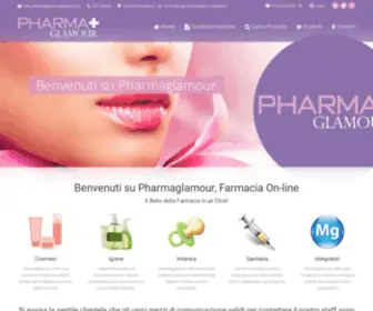 Pharmaglamour.org(Il Bello della Farmacia in un Click) Screenshot