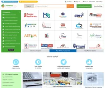 Pharmahopers.com(PharmaHopers (Pharmaceutical B2B Marketplace)) Screenshot