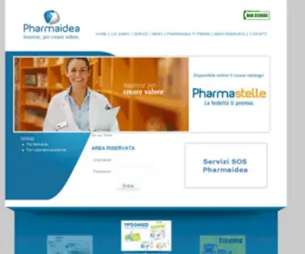 Pharmaidea.com(HOME PHARMAIDEA) Screenshot