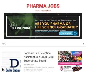 Pharmajobs.co(Career for better healthcare) Screenshot