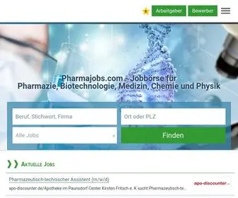 Pharmajobs.com(Stellenangebote Pharmazie) Screenshot