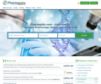 Pharmajobs.org(Stellenangebote Pharmazie) Screenshot