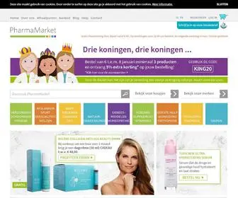 Pharmamarket.be(Jouw apotheek online) Screenshot