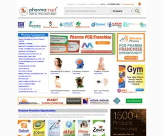 Pharmamart.in(Pharma PCD Company) Screenshot