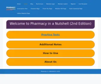 Pharmamcqs.com(Practice Pharmacy MCQs online) Screenshot