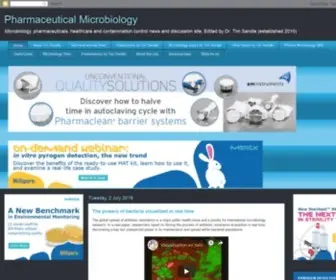 Pharmamicroresources.com(Pharmaceutical Microbiology Pharmaceutical Microbiology) Screenshot