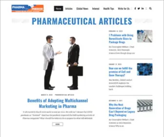 Pharmamirror.com(Pharma Mirror Magazine) Screenshot