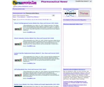 Pharmanewswire.com(Pharmaceutical News) Screenshot