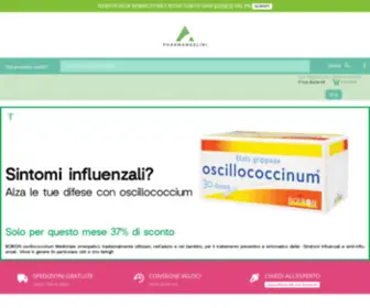 Pharmangelini.com(Pharmangelini Farmacia Online) Screenshot