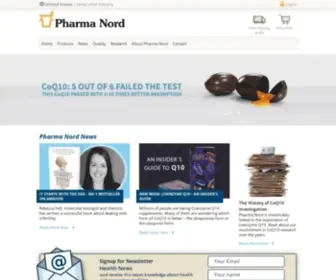 Pharmanord.com(Pharma Nord) Screenshot