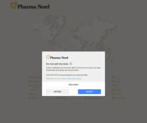Pharmanord.eu(Pharmanord) Screenshot