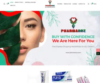 Pharmanoz.com(Official Health & Beauty Store) Screenshot