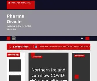 Pharmaoracle.com(Evolving Today for better Tomorrow) Screenshot