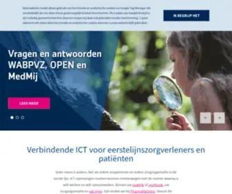 Pharmapartners.nl(Ict voor eerstelijnszorgverleners en patiënten) Screenshot